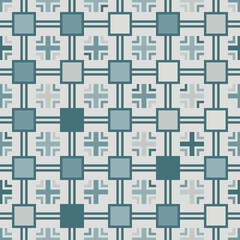  Abstract crosses geometric seamless texture background. Vector illustration
