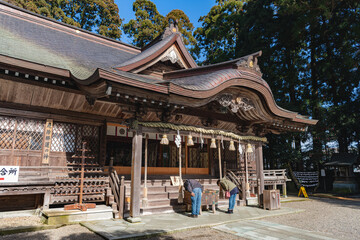 福井 劔神社 拝殿