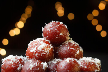 Traditional Indian sweet -Gulab Jamun