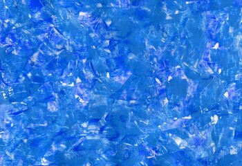 Blue abstract grunge decorative background with stucco