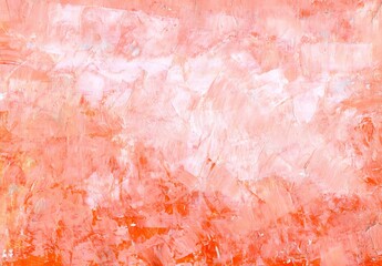 Orange and white abstract grunge decorative background with stucco