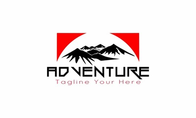 adventure concept design business logo