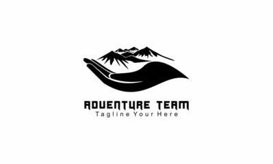 adventure team concept design logo