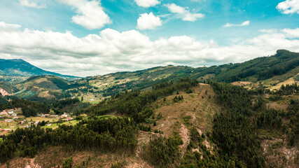 Obraz premium landscape with sky