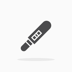 Pregnancy test icon.