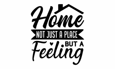 Home is Where Our Story Begins, Template for logo, signage, branding design, Rural Fields and Buildings Vintage Emblem, Isolated, labels and design shops and your business