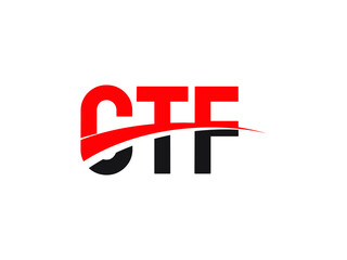 CTF Letter Initial Logo Design Vector Illustration