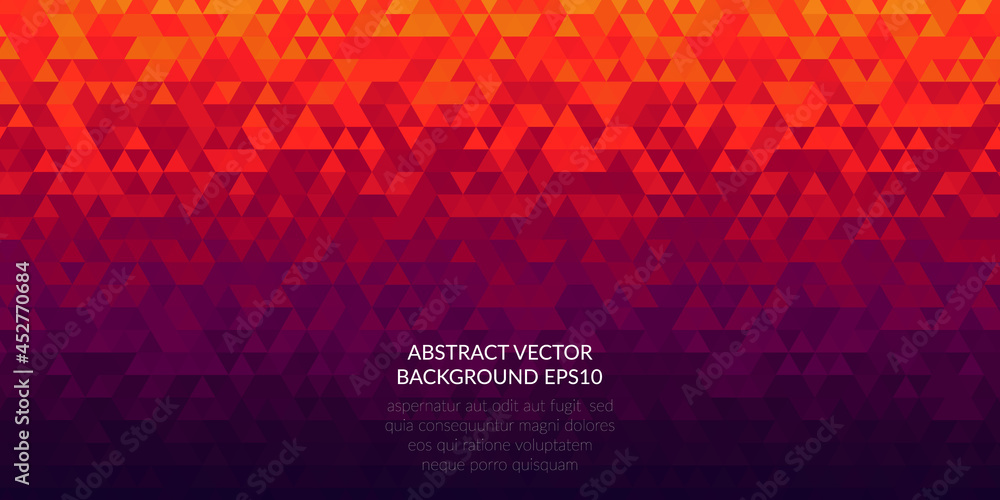Poster pattern with simple shapes for your design.
