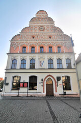 Obraz premium Zabytkowy ratusz w Stargardzie, Polska