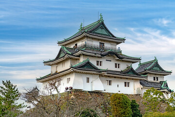 和歌山城 天守曲輪の風景