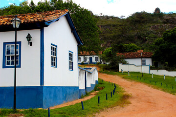 Parque do Biribiri, Diamantina, Minas Gerais, Brasil - obrazy, fototapety, plakaty