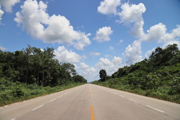 Fototapeta premium road to the sky