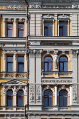 Beautiful architecture in the center of Kiev, Ukraine