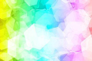 Abstract Geometric Cube Wallpaper Background Texture