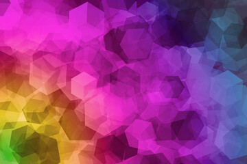 Abstract Geometric Cube Wallpaper Background Texture