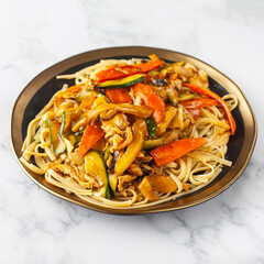 pasta with sauce