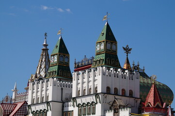 Fototapeta na wymiar Russia, Moscow: Izmailovsky Kremlin