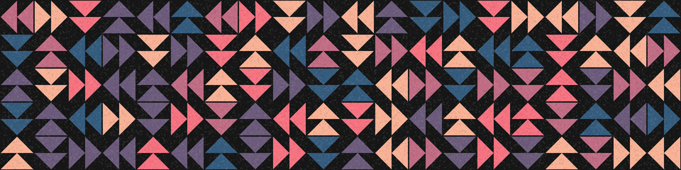 Abstract Geometric Pattern generative computational art illustration