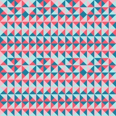 Colorful square pyramid 3d tiles. Abstract seamless pattern. 3d pyramid pattern background. Vector background.	