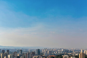Fototapeta premium Foto aérea da cidade de São Paulo