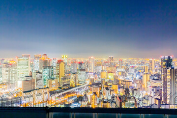 Fototapeta na wymiar 大阪の夜景 