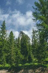 Lago di Sorapiss is a lake in the mountain range Sorapiss in the Dolomites, province of Belluno, c. 12 km away from Cortina d'Ampezzo. The lake has an altitude of 1,925 metres above sea level. The str