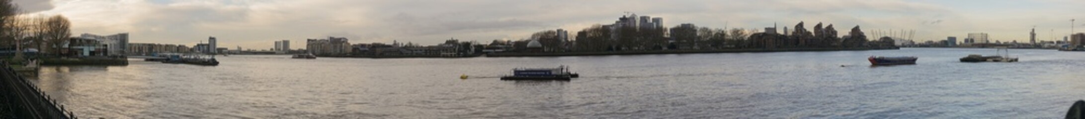 Fototapeta premium River Thames, London, panorama