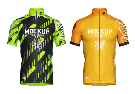 Cycling Jersey Mockup