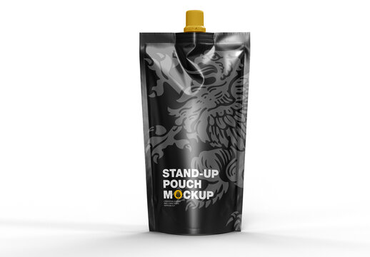 Stand Up Pouch Mockup