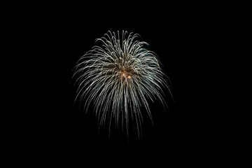 August Fireworks by the lake.