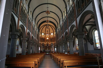 Obraz premium interior of the church of st john the baptist