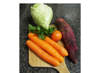Vegetais orgânicos saudáveis ricos em fibras e vitaminas.
