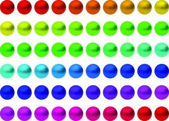 Colorful beads background. Vector illustration. 