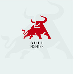 Bull Logo Illustration 