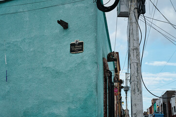 Vista del Centro Histórico de Querétaro calles coloniales Francisco Eduardo Tresguerras