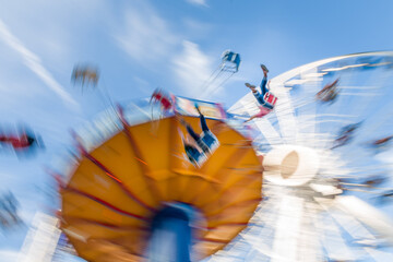 Amusement Park Swing at the Navy Pier