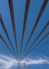 Fototapeta premium Cable Bridge