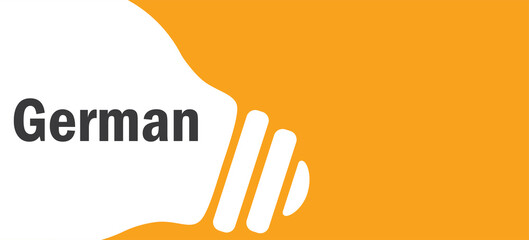 Obraz premium German in lamp background illustration