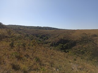 landscape with mountains