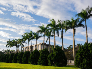 Afternoon view of the main campus of National Taiwan University