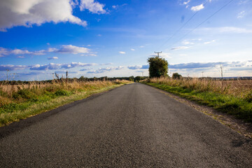 road in the field