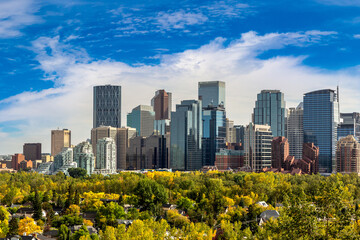 Calgary in sunny day, Canada