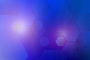 Abstract Technology polygonal design. hexagon background. Digital futuristic
