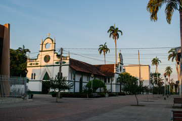 church of blanket pando bolivia