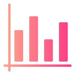 graph gradient icon