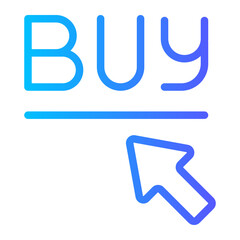 selection buy gradient icon