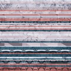 Seamless hip vogue random trendy stripe pattern print. High quality illustration. Detailed patterned strips of color. Luxury fashion or interior design print for surface design. Intricate posh style.