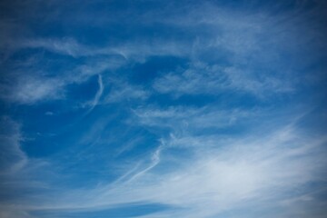 blue sky with clouds