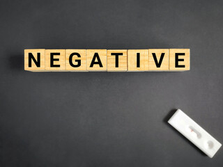Medical Concept - negative text background. Stock photo.