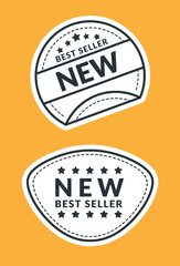 Set of Stickers for marketplace, new best seller